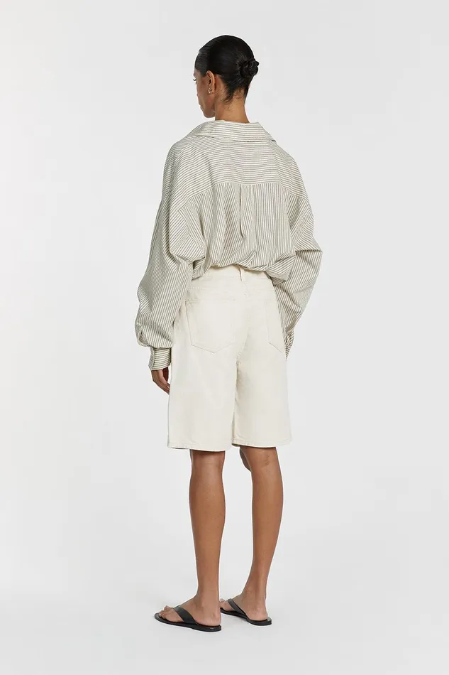 BAMBI CREAM BERMUDA DENIM SHORT Women DISSH Shorts