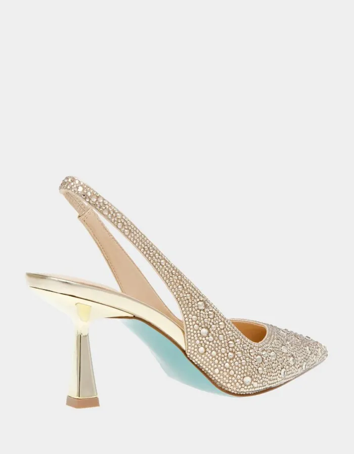 Betsey Johnson Women CLARK GOLD Gold