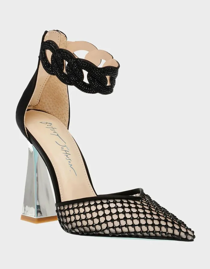 Betsey Johnson Women JAD BLACK Black
