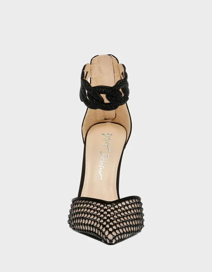 Betsey Johnson Women JAD BLACK Black