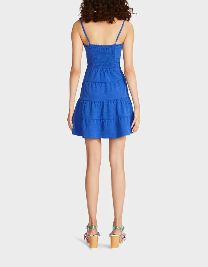 Betsey Johnson Women JANICE MINI DRESS BLUE Blue