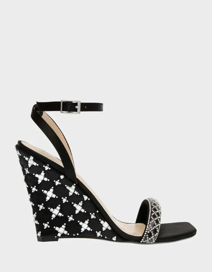 Betsey Johnson Women SIMON BLACK Black