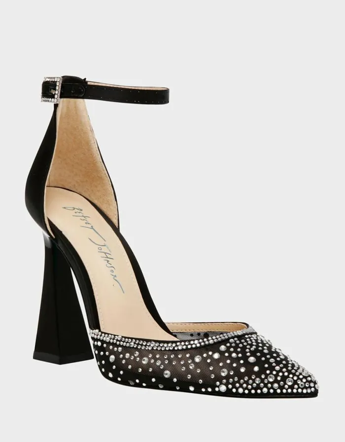 Betsey Johnson Women VIOLA BLACK Black