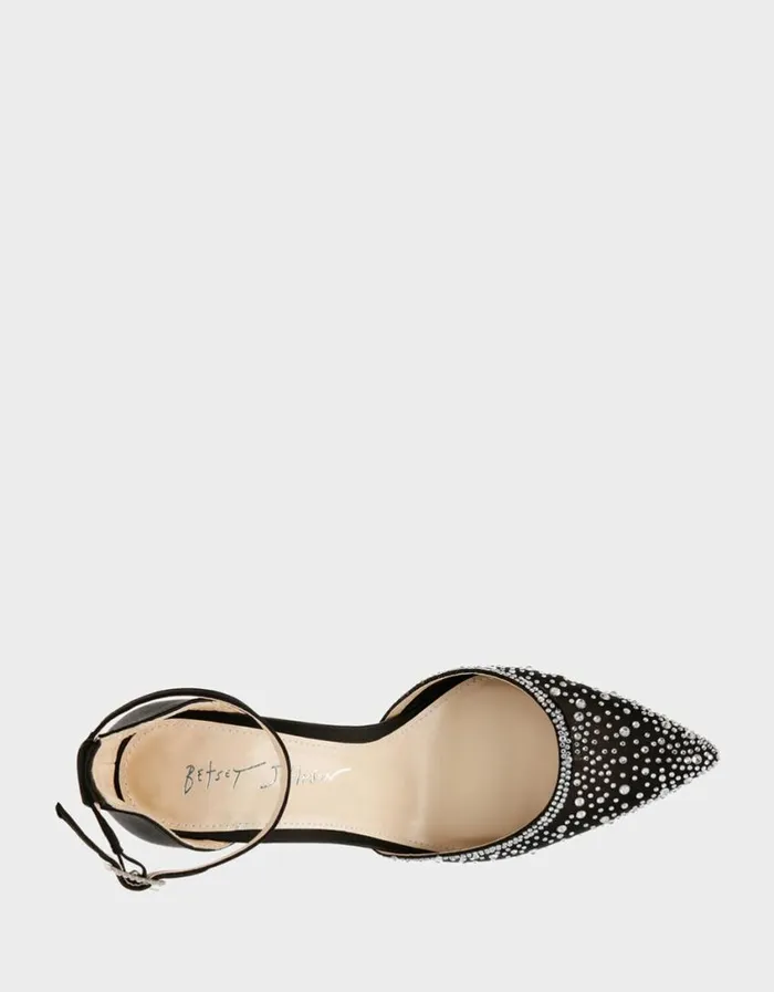 Betsey Johnson Women VIOLA BLACK Black
