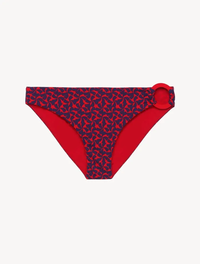 Bikini Briefs In Red And Blue Swim La Perla Bikinis