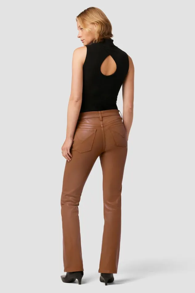 Bootcut Women Hudson Jeans Barbara HighRise Baby Bootcut Jean Coated Caramel Cafe Bootcut Women Hudson Jeans Barbara HighRise Baby Bootcut Jean Coated Caramel Cafe