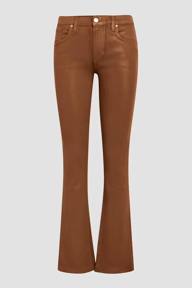 Bootcut Women Hudson Jeans Barbara HighRise Baby Bootcut Jean Coated Caramel Cafe Bootcut Women Hudson Jeans Barbara HighRise Baby Bootcut Jean Coated Caramel Cafe