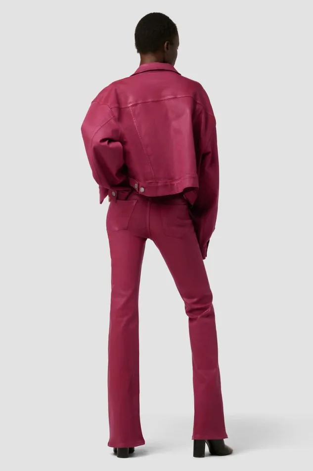 Bootcut Women Hudson Jeans Barbara HighRise Bootcut Jean Coated Beet Red Bootcut Women Hudson Jeans Barbara HighRise Bootcut Jean Coated Beet Red