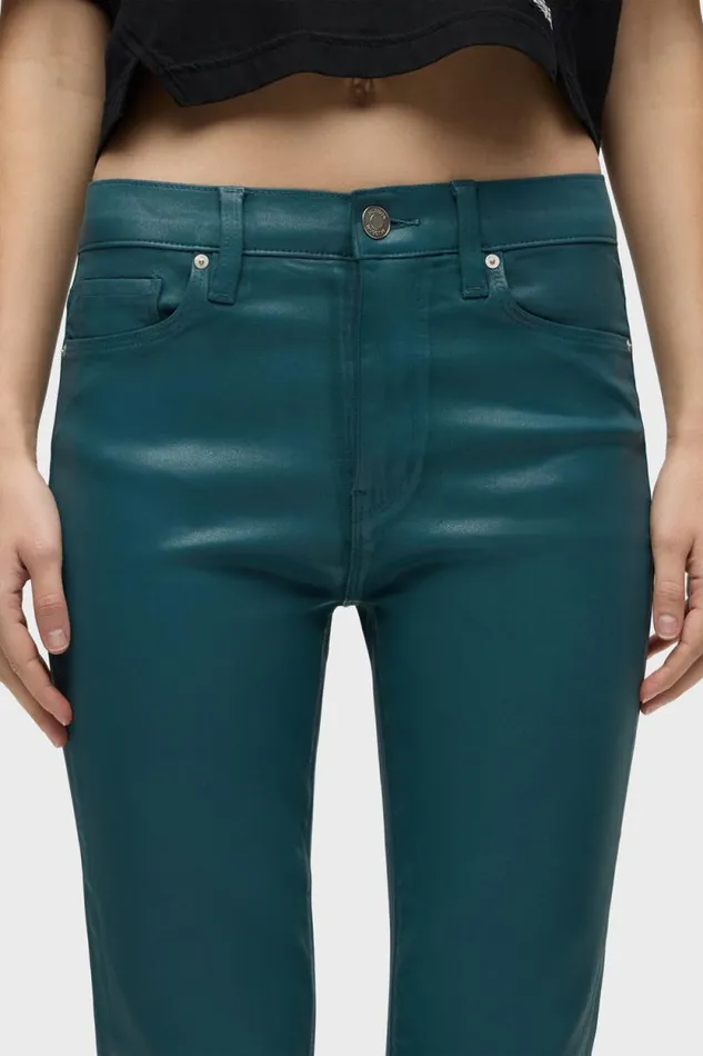 Bootcut Women Hudson Jeans Barbara HighRise Bootcut Jean Deep Teal Coated Bootcut Women Hudson Jeans Barbara HighRise Bootcut Jean Deep Teal Coated