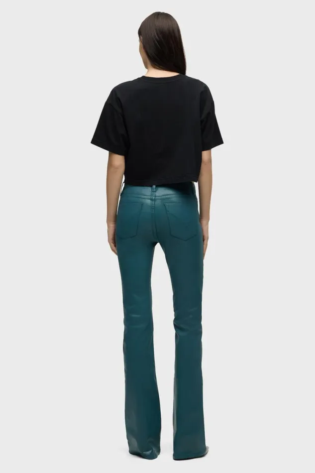 Bootcut Women Hudson Jeans Barbara HighRise Bootcut Jean Deep Teal Coated Bootcut Women Hudson Jeans Barbara HighRise Bootcut Jean Deep Teal Coated