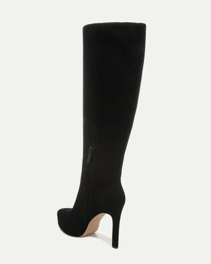 Boots and Booties Shop Veronica Beard Dali Platform Tall Boot Black