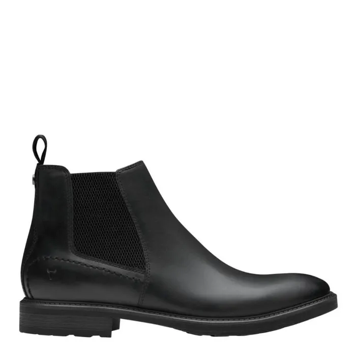 Boots Men Windsor Smith ARLO BLACK LEATHER BOOTS