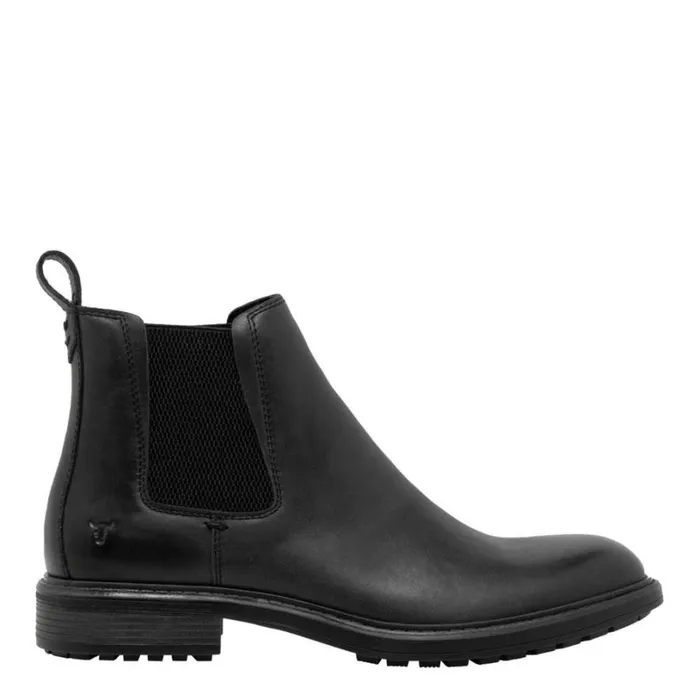 Boots Men Windsor Smith BECKETT BLACK LEATHER BOOTS