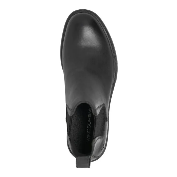 Boots Men Windsor Smith BECKETT BLACK LEATHER BOOTS Boots Men Windsor Smith BECKETT BLACK LEATHER BOOTS