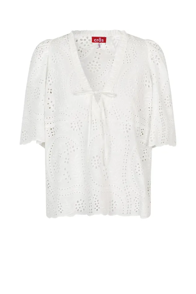 Breeze Blouse 8211 White Women Cras Tops