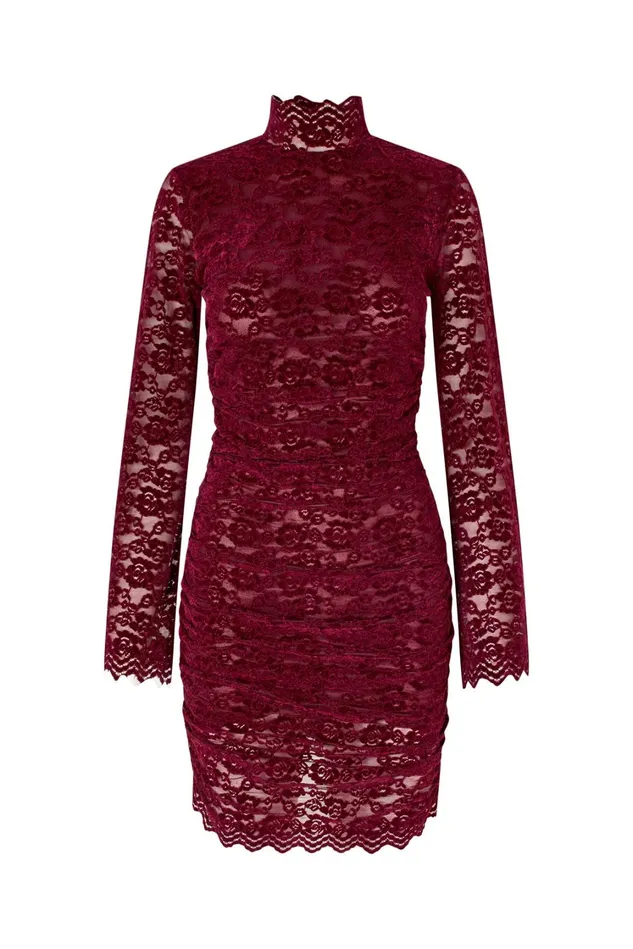 Brenda Dress 8211 Bordeaux Women Cras Dresses