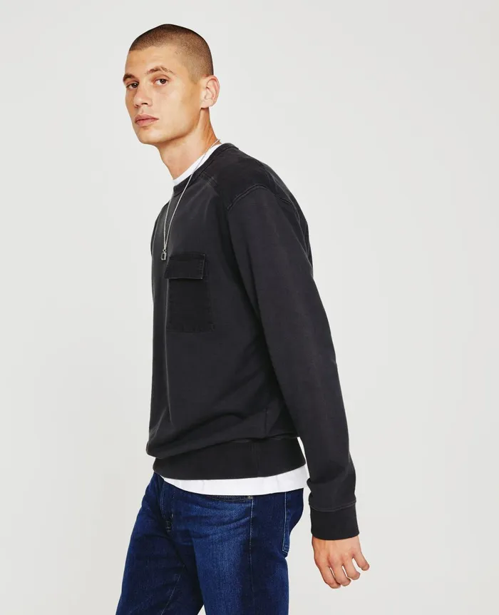 Brendan Sweatshirt Gunpowder Men AG Jeans Sweatshirts