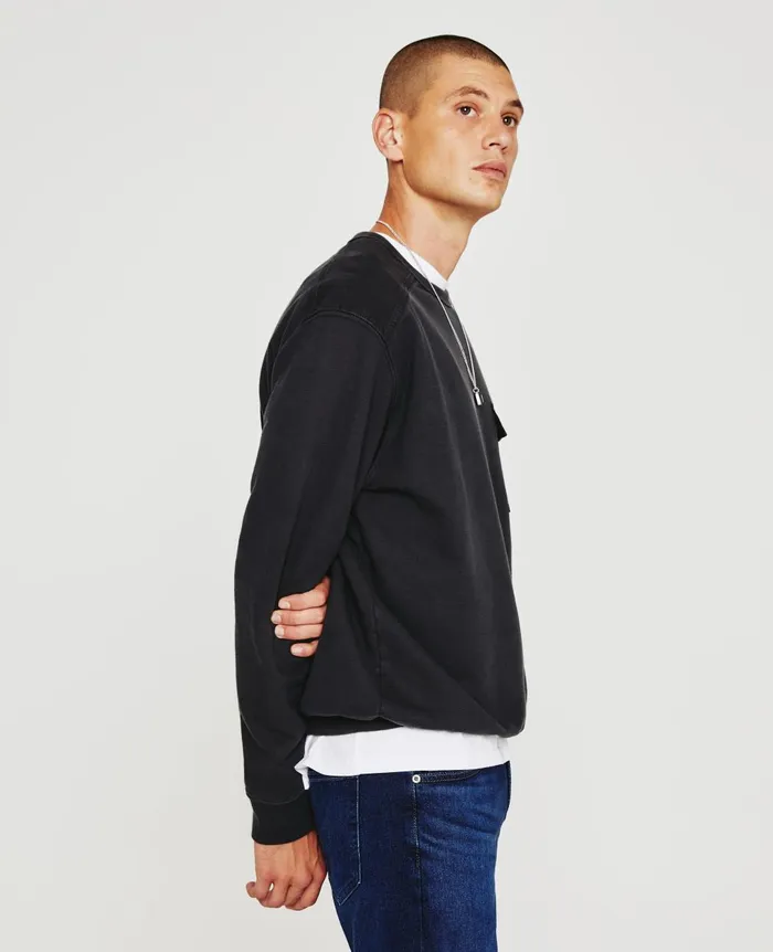 Brendan Sweatshirt Gunpowder Men AG Jeans Sweatshirts Brendan Sweatshirt Gunpowder Men AG Jeans Sweatshirts