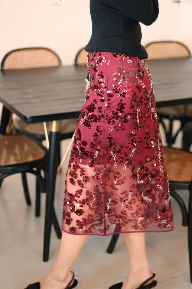 Brooklyn Skirt 8211 Bordeaux Women Cras Skirts and Shorts