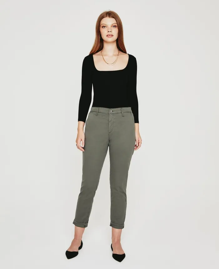 Caden Armory Green Women AG Jeans Pants