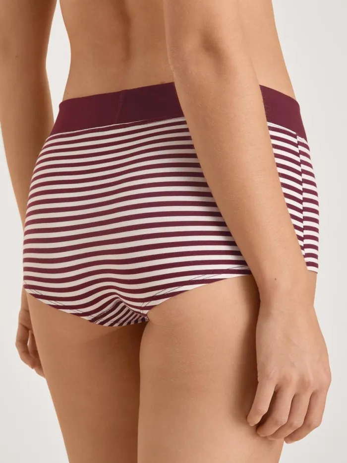 CALIDA Bottoms Women Pants English Red Print