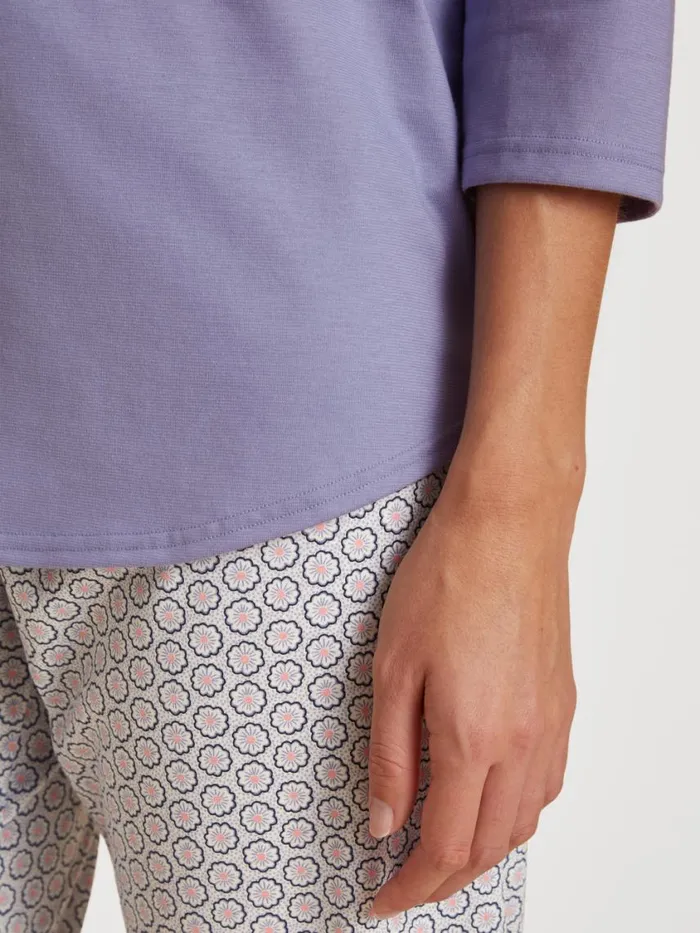 CALIDA Pyjamas Women 34 Pyjama Provence Blue Print