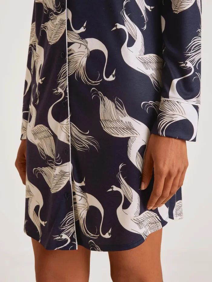 CALIDA Show All Women Nightdress Eclipse Blue