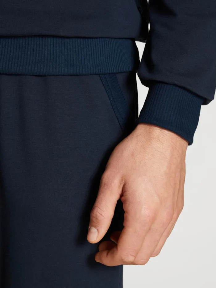 CALIDA Sweatshirts and Jackets Men Sweatshirt Cradle To Cradle Certified Dark Sapphire