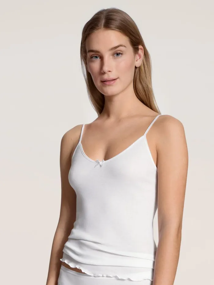 CALIDA Tops Women Spaghetti Top White