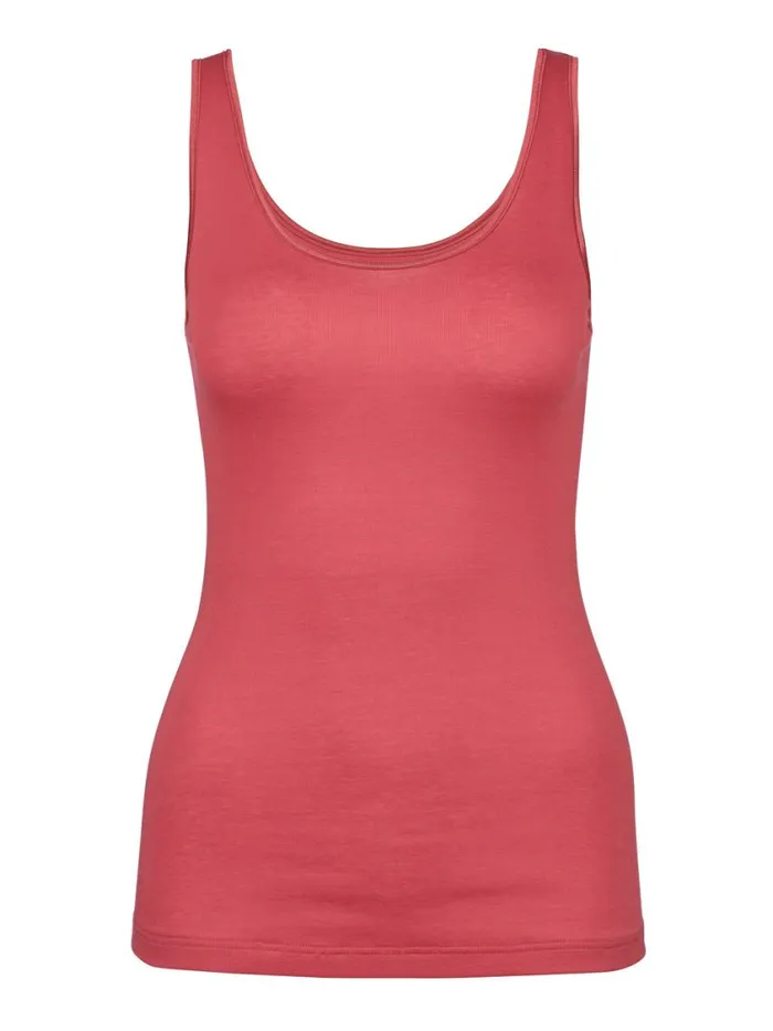 CALIDA Tops Women Tank Top Pomegranate Red