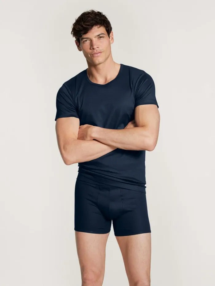 CALIDA Undershirts Men Tshirt Dark Sapphire