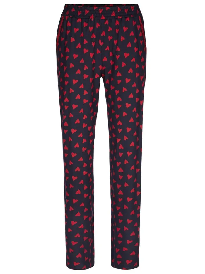 CALIDA Warming Nightwear Women Pants Dark Lapis Blue