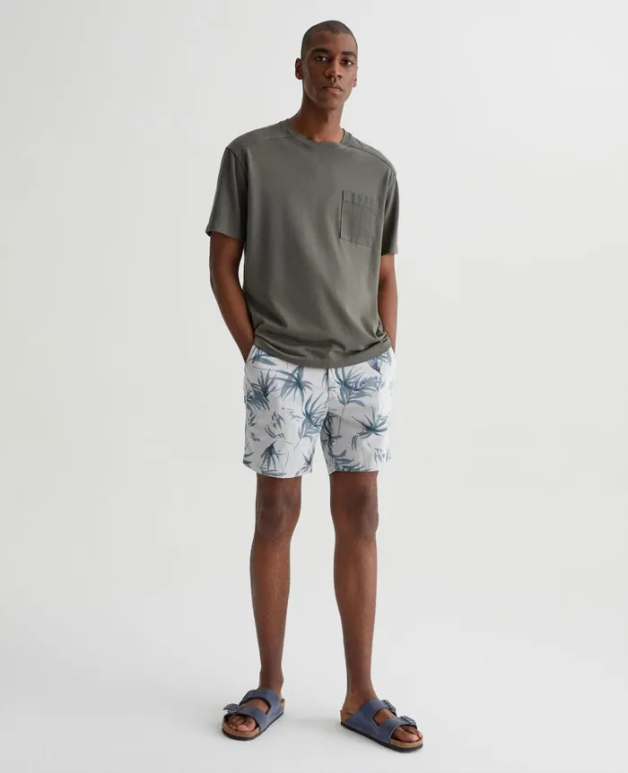 Cipher Short Breeze Grey Multi Men AG Jeans Shorts