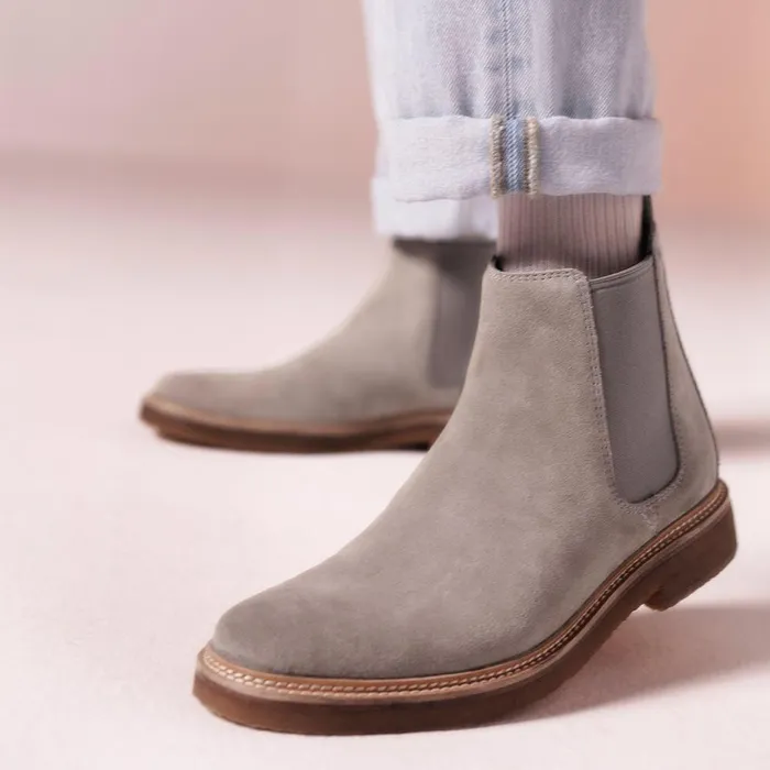 Clarkdale Easy Grey Men Clarks Casual Dress Shoes