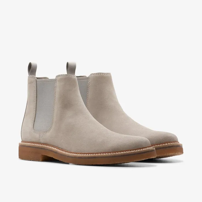 Clarkdale Easy Grey Men Clarks Casual Dress Shoes