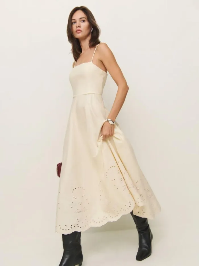 Clothing The Reformation Cherie Dress Sugar