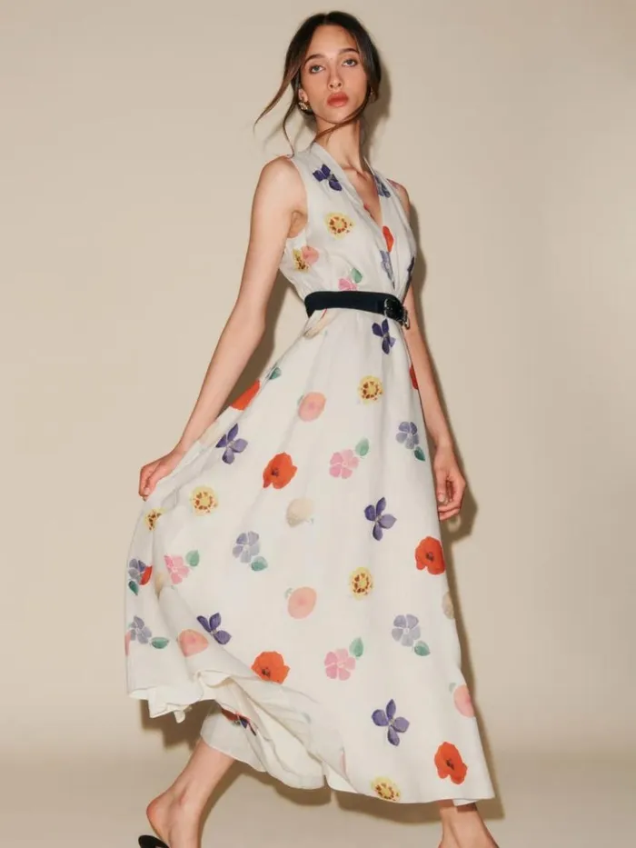 Clothing The Reformation Downing Dress Derian Floral