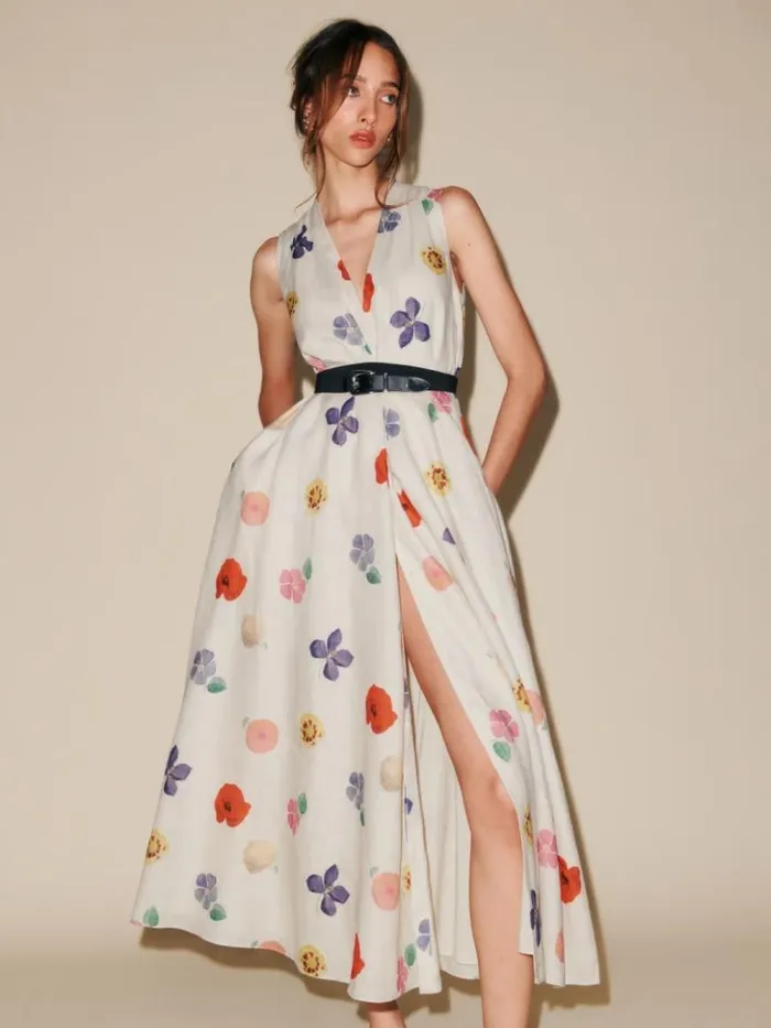 Clothing The Reformation Downing Dress Derian Floral