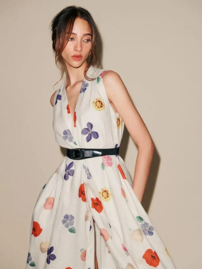 Clothing The Reformation Downing Dress Derian Floral