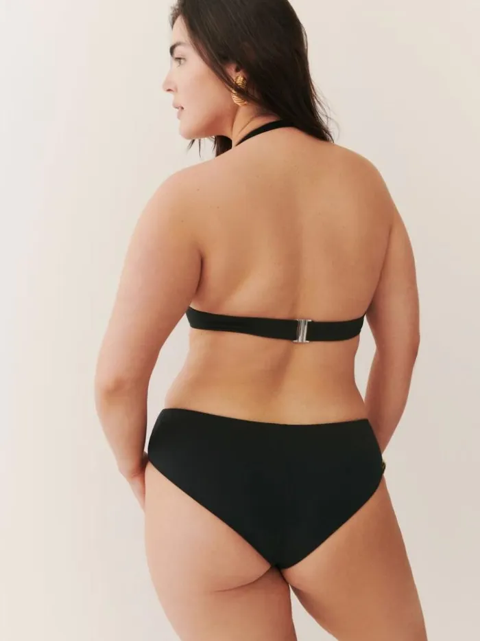 Clothing The Reformation Lago Bikini Top Black
