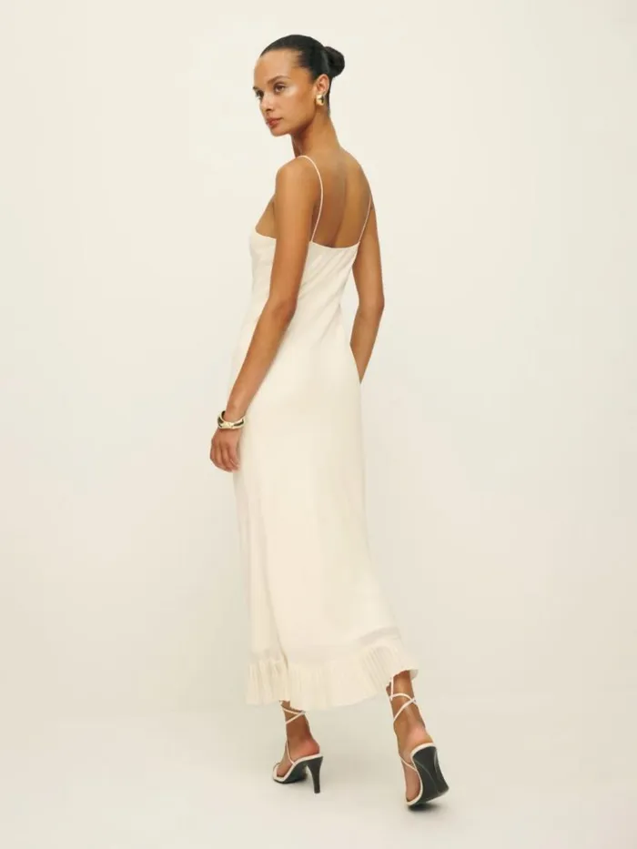 Clothing The Reformation Suki Dress Fior Di Latte