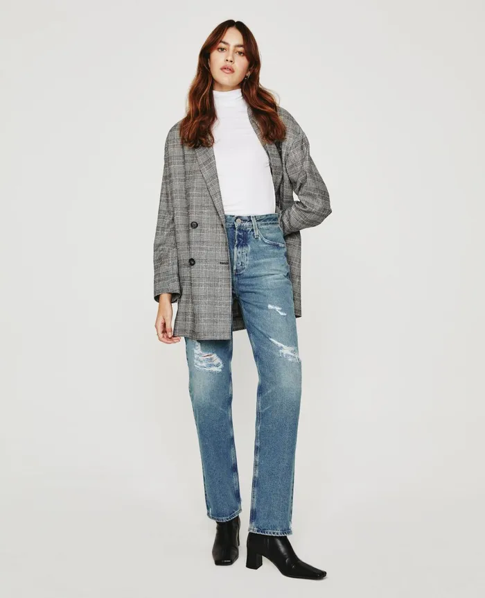 Clove 19 Years Reunion Destructed Women AG Jeans Denim