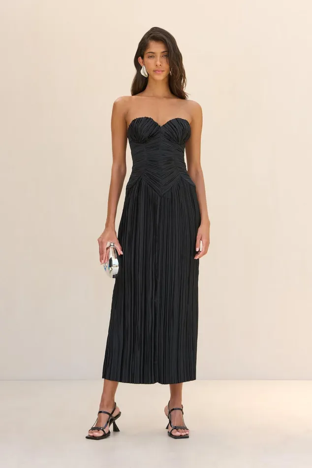 Cult Gaia Ashika Gown Black Women Gowns