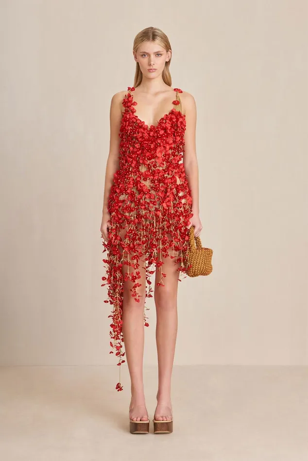 Cult Gaia Ciela Dress Infrared Women Dresses
