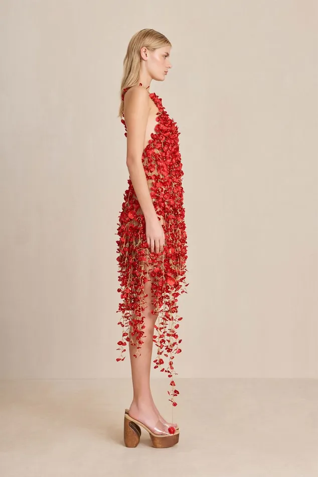 Cult Gaia Ciela Dress Infrared Women Dresses