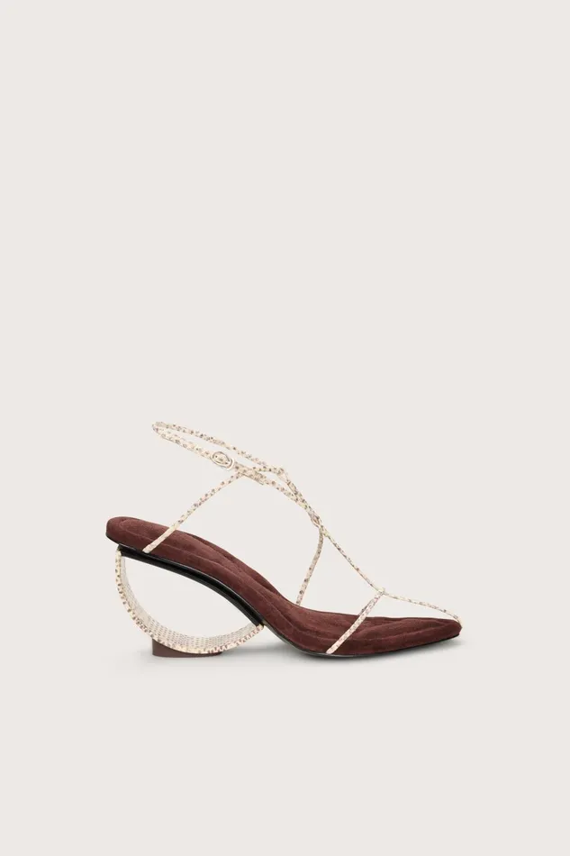 Cult Gaia Novah Sandal Natural Multi Women Sandals