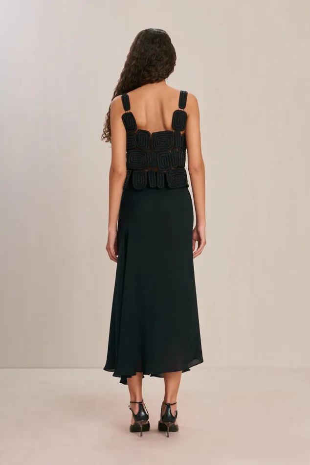 Cult Gaia Reia Top Black Women Tops