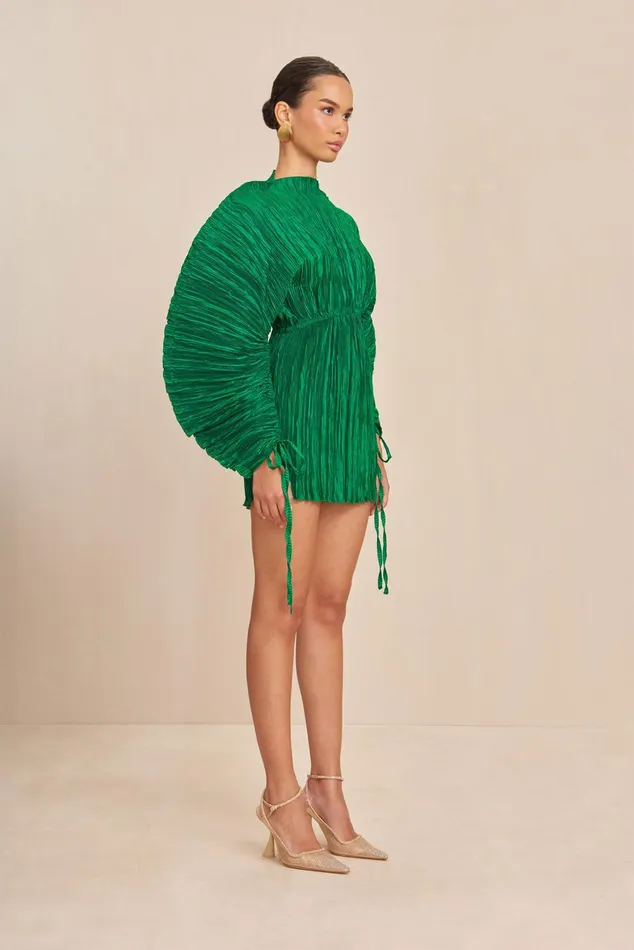 Cult Gaia Zamariah Dress Malachite Women Dresses