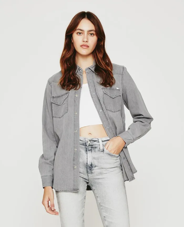 Dakotah Shirt Lunar Women AG Jeans Tops and Shirts