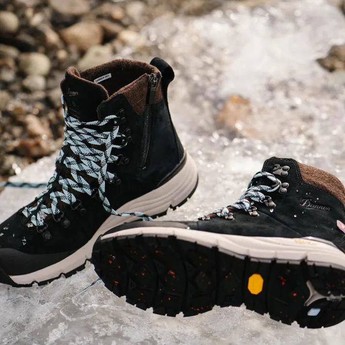 Danner Boots Arctic 600 SideZip Blackspark Blue Insulated 200g 8211 MenWomen